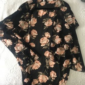 Floral cardigan